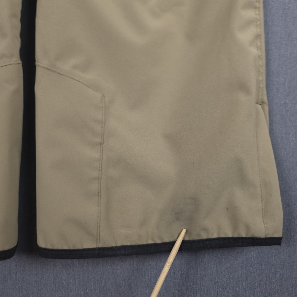 Saga Outerwear Snowboard Cargo Pants Mens Large Khaki Vented Suspenders Ski - Picture 15 of 16